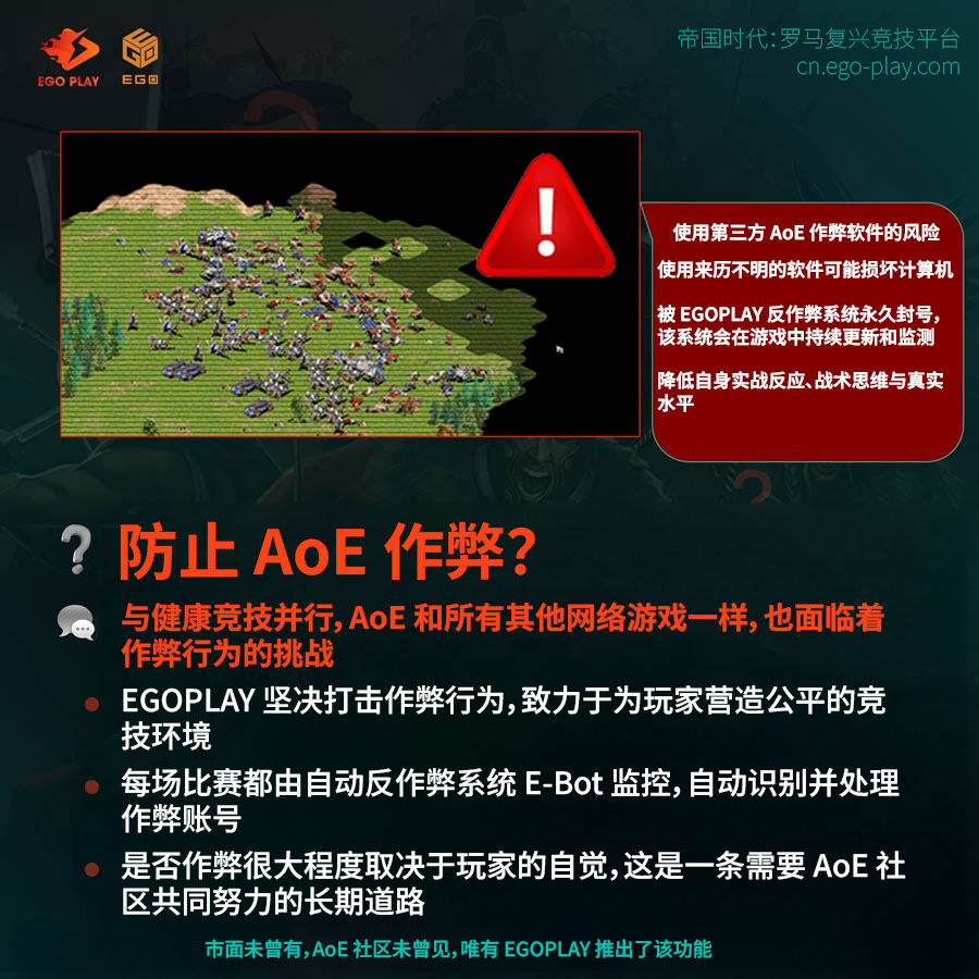EGOPLAY致力打造公平竞技的AOE游戏环境